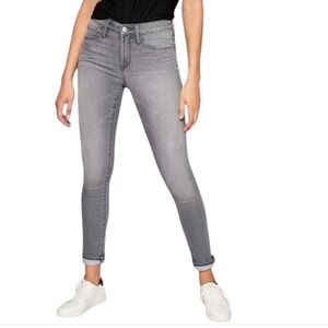 Athleta Sculptek gray skinny jeans 4P